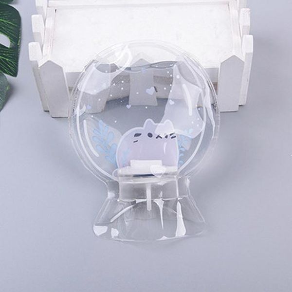 

water bottle round transparent pvc child transparent section visible water water bottle winter warm bottle wmtiii petsyard