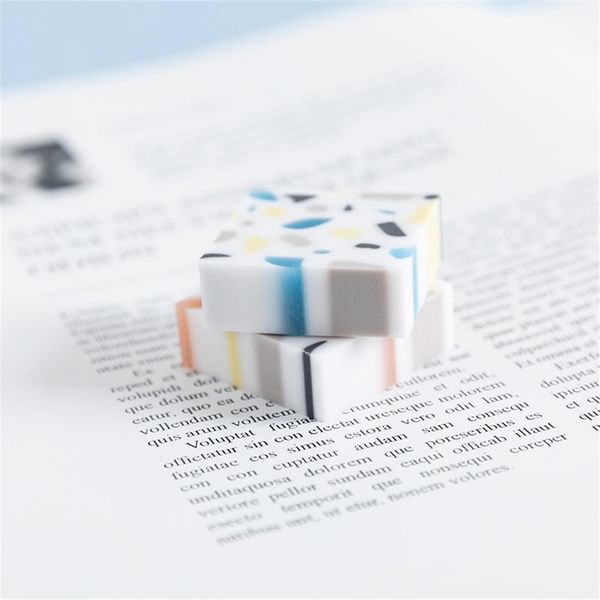 

fresh rain flower stone pattern eraser creative color mixing no debris no marks student drawing test eraser 2020 new h wmtffo