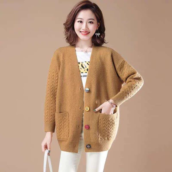 

2021 new autumn winter women sweater cardigans oversize v neck knit cardigans girls outwear chic mujer poncho 0s20, White;black