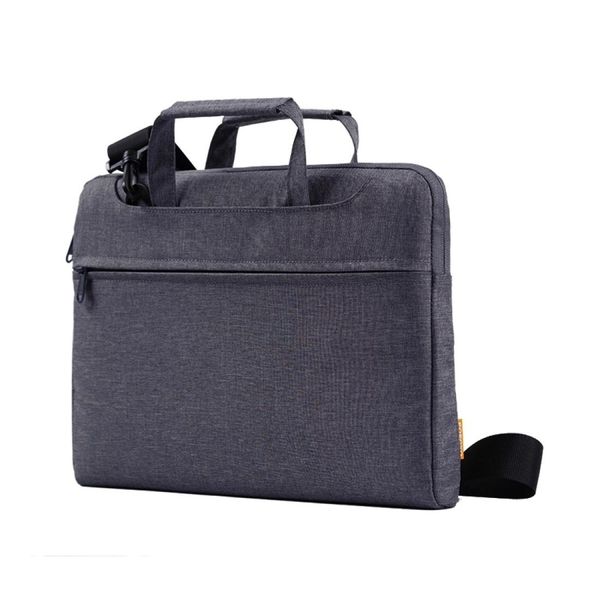 

pofoko a500 133 inch portable business casual polyester multi-function lapbag with shoulder strap