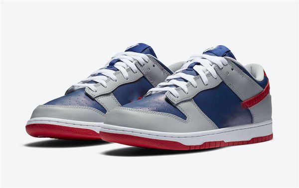 

2021 new authentic dunk samba sb low hyper blue silver men women skateboard shoes sports sneakers with box cz2667-400