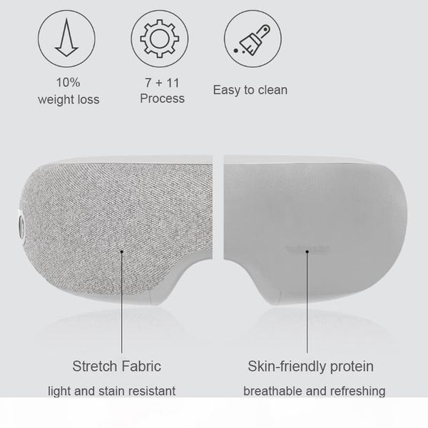 

original xiaomiyoupin momoda eye electric massager graphene eyes relax therapy compress headache stress relief machine for eye 3038026