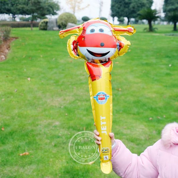 

1 шт. superwings stick foil balloon super wings balloon party saceates украшения в браке глобос оптом 1 шт. superwings bbyuig