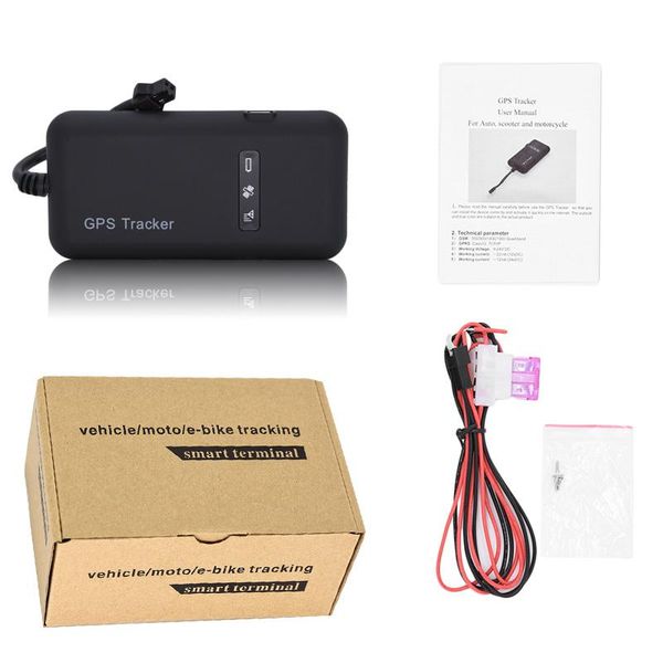 

car gps & accessories 10pcs vehicle motor tracker gt02 tracking device real time locator tk110 gt02a