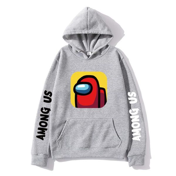 

children game us hoodie kids cartoon printed sweatshirt boys girls anime pullover harajuku sudadera 2020 new autumn winter, Black