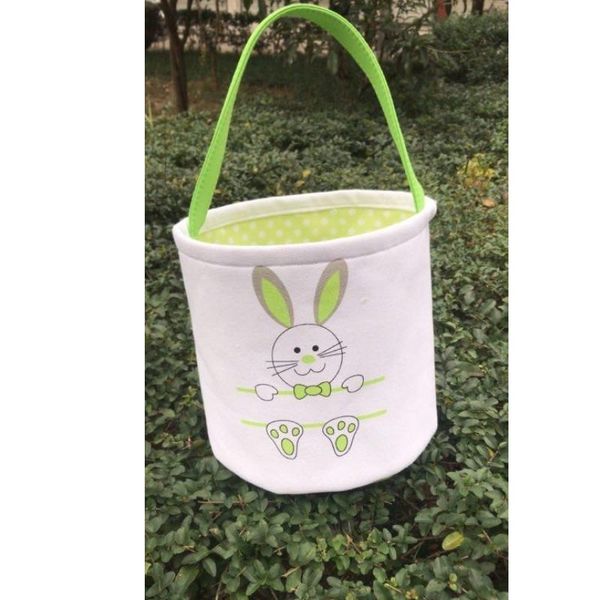 

factory basket canvas baskets bunny ears buckets rabbit tail pail latest easter eggs hunt bag 4 colors