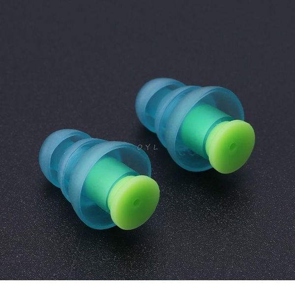 

1 pair sile earplugs noise cancelling reusable ear plugs hearing protection newes jllakv
