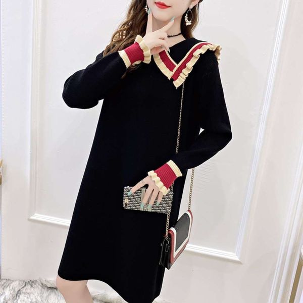 

2-piece and materni fashion loose autumn sweater thin base shirt autumn winter materni drs spicy mom, White