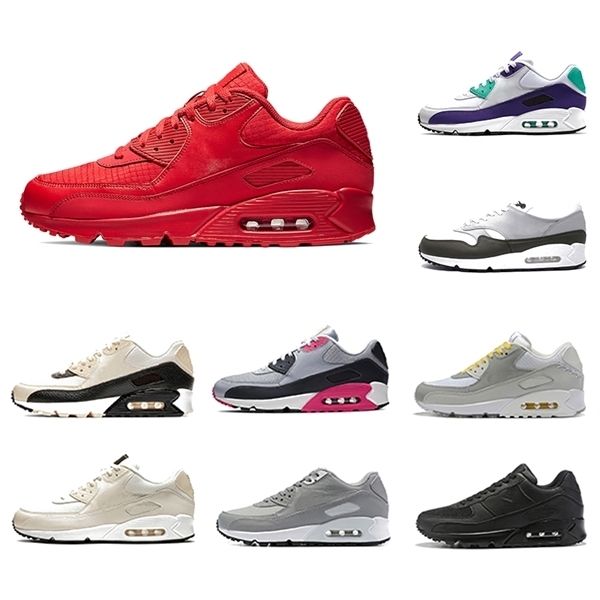 

university red men classic 90 mens running shoes laser fuchsia neon accents pale ivory women sports trainers classic 90s cushion sneakers