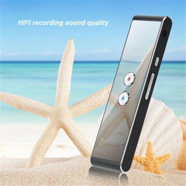 

fashion t8 voice translator 40 languages multi languages instant translate mini wireless 2 way real time translator