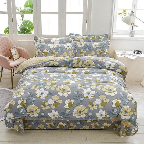 

svetanya cotton linens sheet pillowcase duvet cover set print bedding sets  double single king family size1
