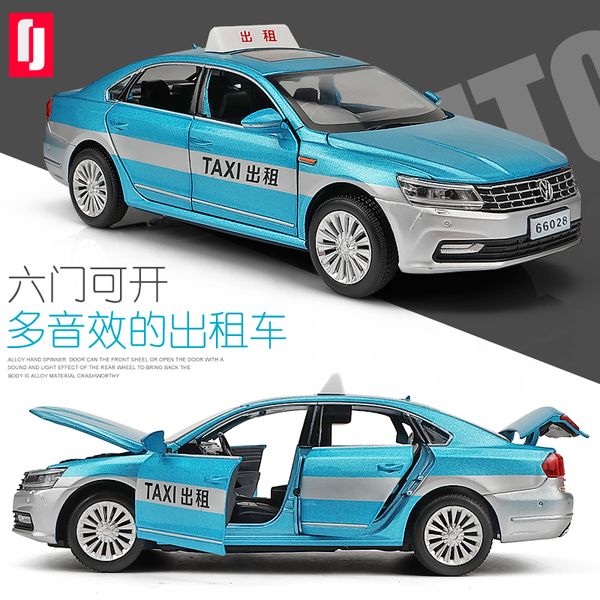 

large simulation six door volkswagen alloy children's toy taxi boy car model
