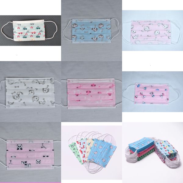 

girls disposable child cartoon kids non-woven respirator boys mouth mask anti pollution brpjnj 5te0 fr35nt3y