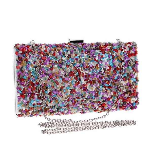 

evening bags wedding diamond woman bag clutch multicolor crystal handbags sling package cell phone pocket matching wallet purse