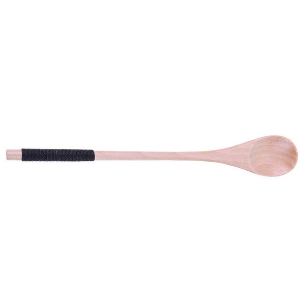 

wooden spoon soup teaspoon solid wood porridge spoon honey coffee creative japanese style green tableware for kicthen h bbyvrq