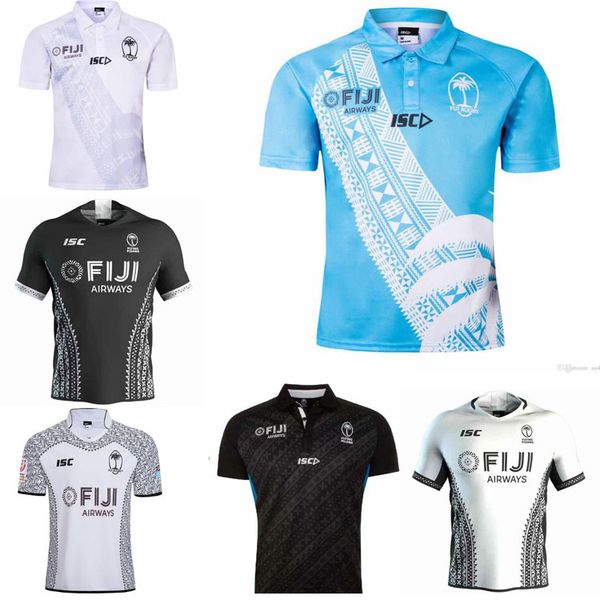 

2018 2019 2020 2021 fiji rugby jersey rugby league jersey 19 20 21 shirt, Black;gray