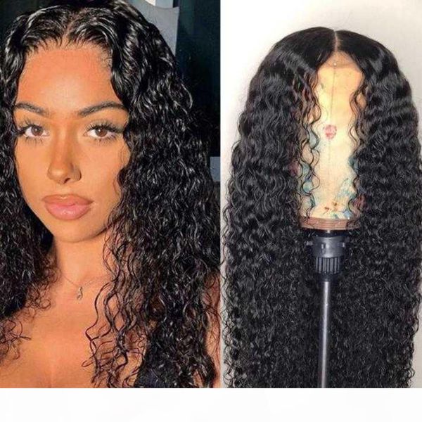 

water wave wig human hair 30 inch lace front wig swiss lace 360 frontal alianna hair 5x5 closure remy, Black;brown