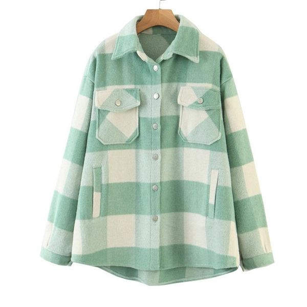 

yiciiya 2020 зимняя губчатая губчатая куртка, синяя пледа длинные пальто пальто, куртка pocket вскользь теплые пальто моды, Black;brown