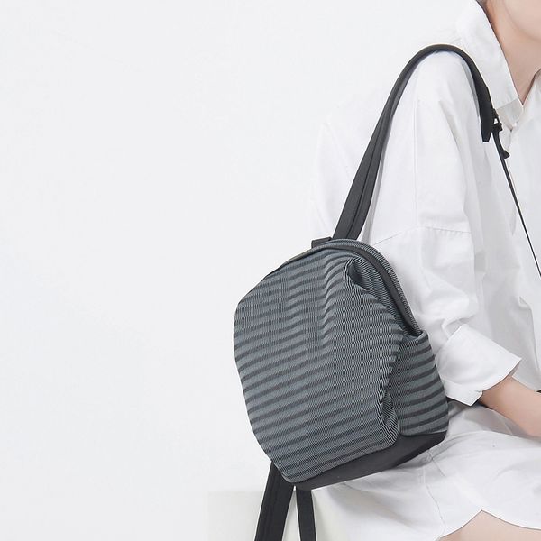 

liu shengyi designer nylon fashion small backpack sports shoulder bag w875