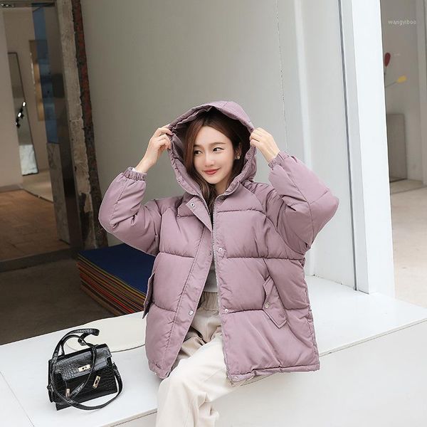 

women spring autumn jacket hooded parkas short jackets women coats and jackets plus size bread coat parkas casco femminos1, Black
