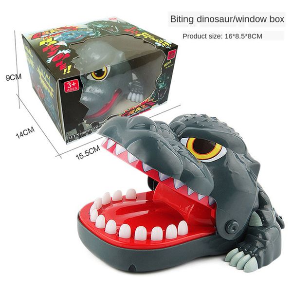 

novelty toys large animal dinosaur bite extraction parent-child creative tricky spoof toys party game funny lucky tooth bravery q0115