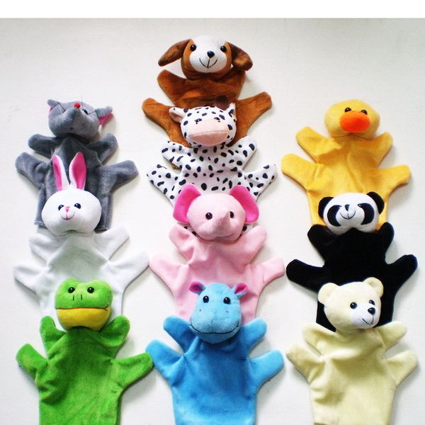 

factoryoue3hand puppet plush toy kid christmas gifts animal glove 12 style xd24072