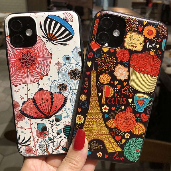 

30 to p40pro embossed creative appli anti falling 12 mobile phone case