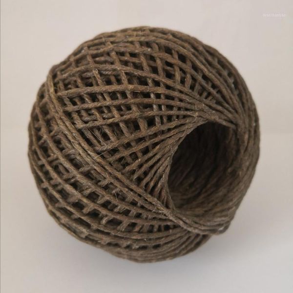 

100% organic wick 2mm 200ft ball, twine, rope1, Black;white