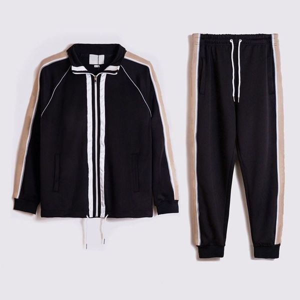 

men outfits new mens tracksuit luxury women tracksuit men sweatsuits casual suit long sleeve pocket running casual man clothes, Gray