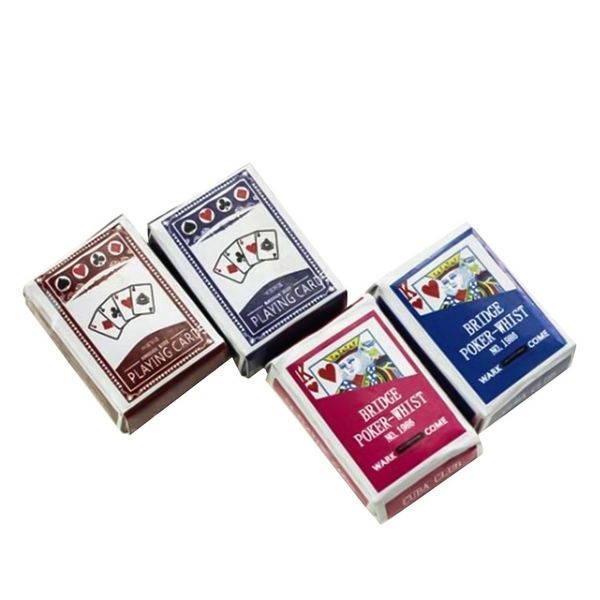 

mini games poker mini dockhouse игранные карты миниатюра 112 симпатичные миниатюрные куклы игрушки аксессуары украшение дома ф wmtnha
