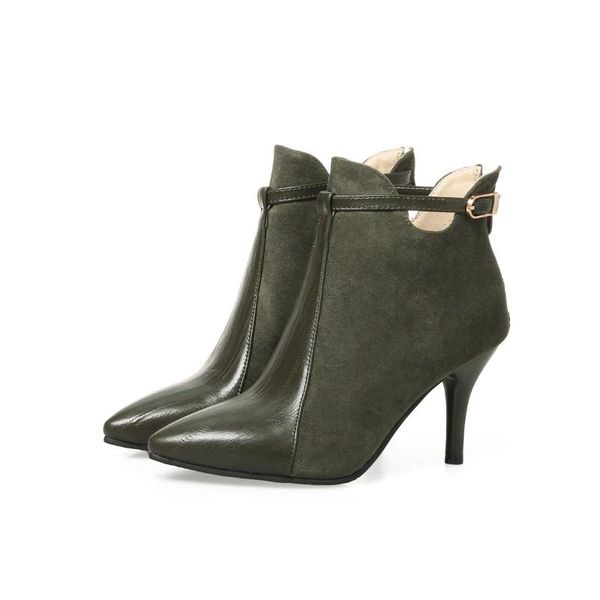 

women's rubber boots winter footwear female shoes boots-women round toe rain rock 2020 ladies high heel low mid, Black