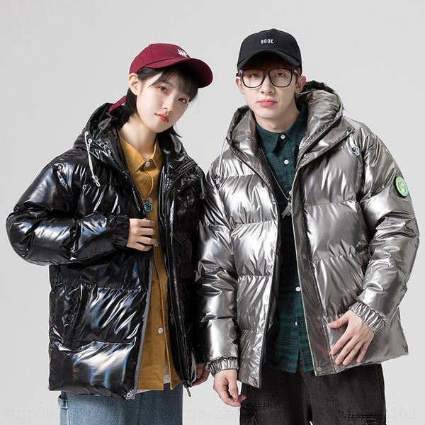 

hjp5 french autumn and winter 2020 latest body quality letter outerwear high full fashion wild casual down jacket fashion color, Black;brown