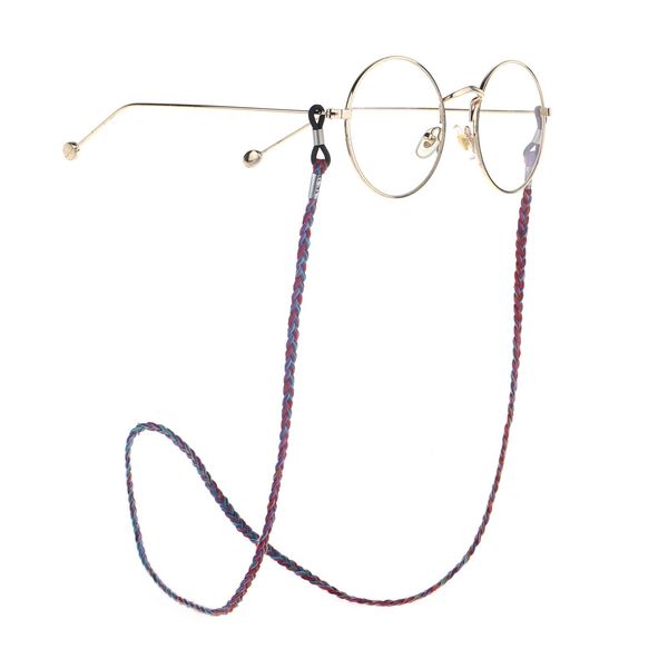 

2020 vintage sunglasses chain colorful hand woven glasses lanyard chain for glasses women holder accessories q sqcfqk