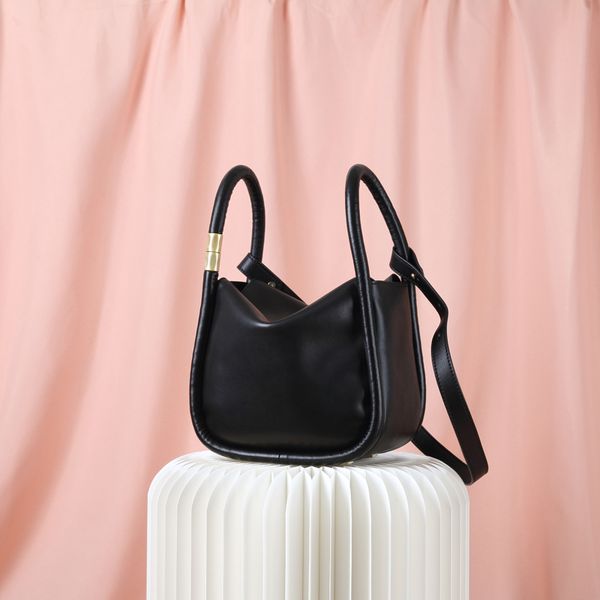 

black ladies cross body bag womens handbag designer ladies shoulder bag vintage genuine leather party bag 1130