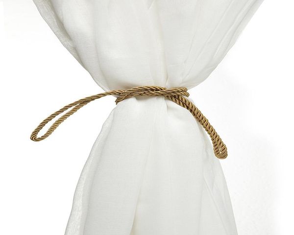 

1pc new crystal beaded tassel curtain tieback decorative curtain tie home decor cord for curtains buckle rope room accessories h sqcstr