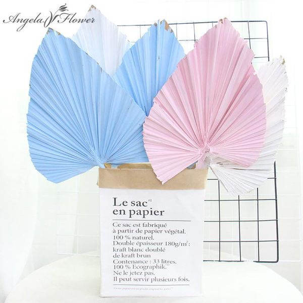 

decorative flowers & wreaths nordic colorful natural air dried leaf plants flower wedding arrangement materials garden home christmas decor