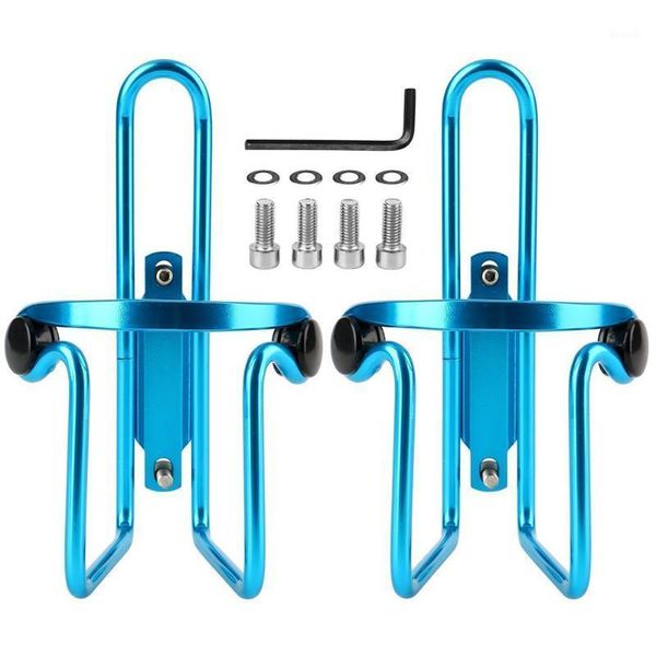 

water bottles & cages 2pcs universal styling easy install equipment lightweight aluminium alloy bottle cage mountain bike drink holder outdo