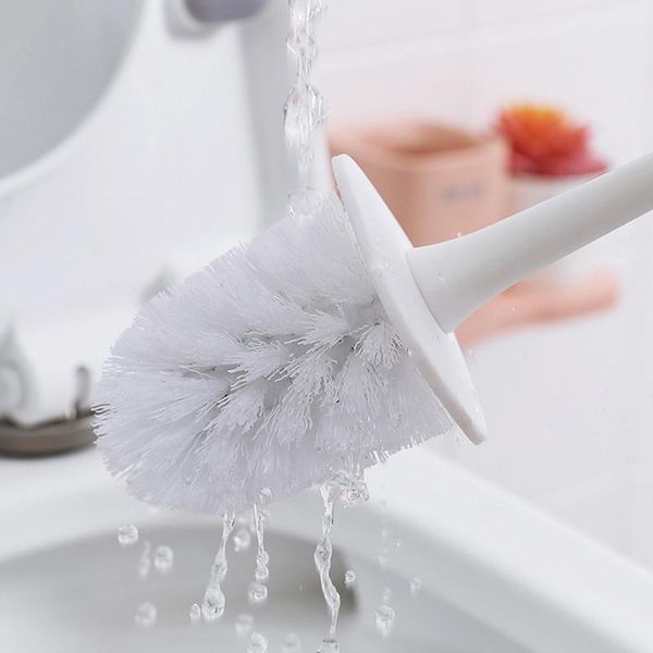 

wall hanging toilet brush bathroom holder cleaning brush toilet clean tool with perforated base household bathroom accessories h bbycmu