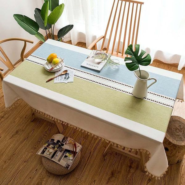 

прямоугольница в полоску прямоугольника скатертья para casa обеденный стол крышка стол скатерть tafelkleed для кухни отель свадебный фестива