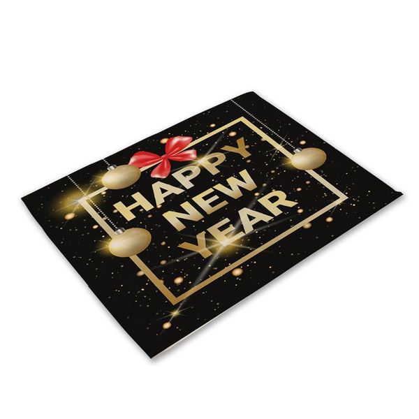 

christmas snowflake deer cotton linen pad dining table mats coaster bowl cup mat pattern kitchen placemat home decor ma0012 h wmttlu