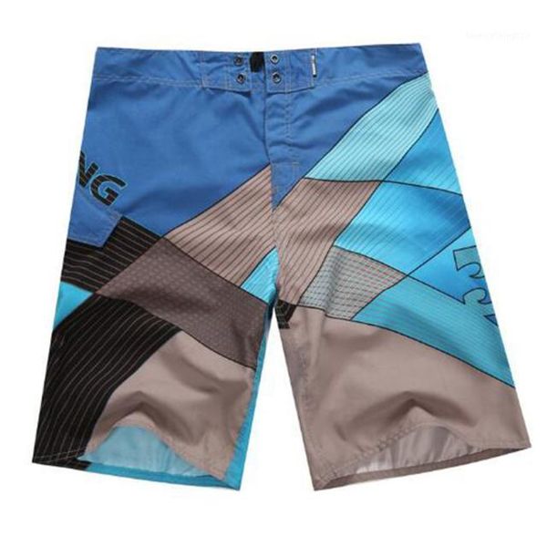 

beach shorts men swimming swimwear quick dry swimsuit swim trunks beachwear bathing surf summer running pocket bottoms board1, White;black