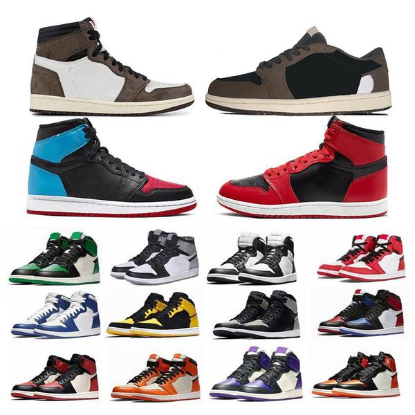 

2020 mens basketball shoes new arrival 1 high og women designer sneakers designer mens athletics sneakers trainers mens shoes size 13