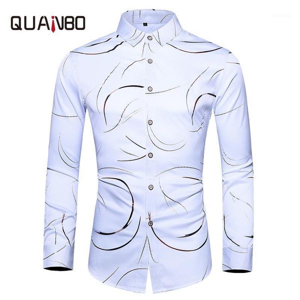 

big size mens shirts 5xl 6xl 7xl 2020 new spring autumn men long sleeve shirt fashion print men dress shirts black casual1, White;black