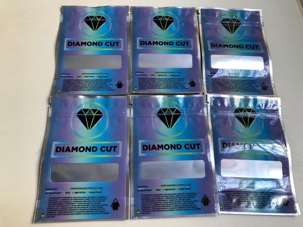

diamond cut reusable ziplock bags california 3.5g edibles packaging mylar bags wmtkzr jjxh
