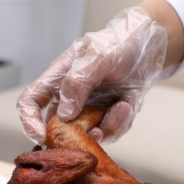 

factoryd17skitchen restaurant plastic for disposable bbq eco-friendly food fruit vegetable cleaning gloves lx1935