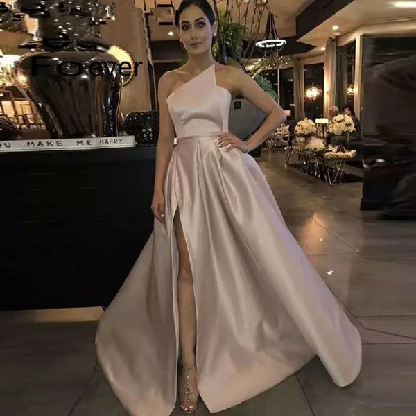 

2021 new arrival soiree prom robe dressed luxury evening dress satin division rentals-up party gowns 2b2d, Black