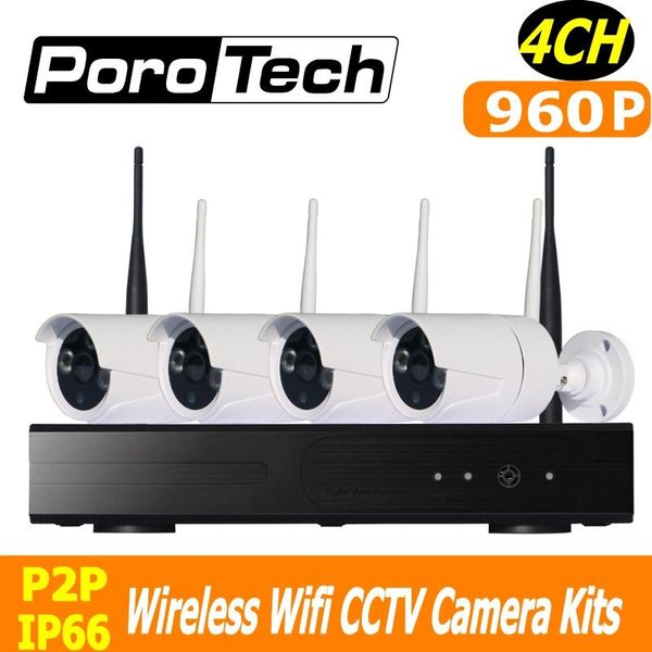 

wireless camera kits 960p wifi cctv 4ch wirelsss ip kit 500m cascade mode outdoor indoor home security surveillance system nvr