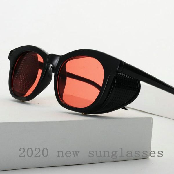 

sunglasses 2021 retro small square for women men fashion leopard rectangle sun glasses round transparent nx, White;black