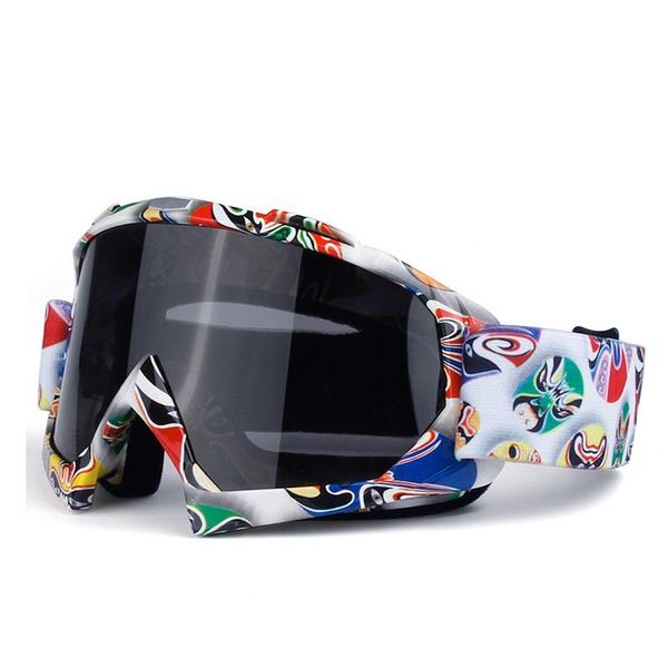 

мотоциклетные очки motocross goggles moto racing men женщины mx goggles для мотоциклов dirt bike atv ski sqcuvh, Black