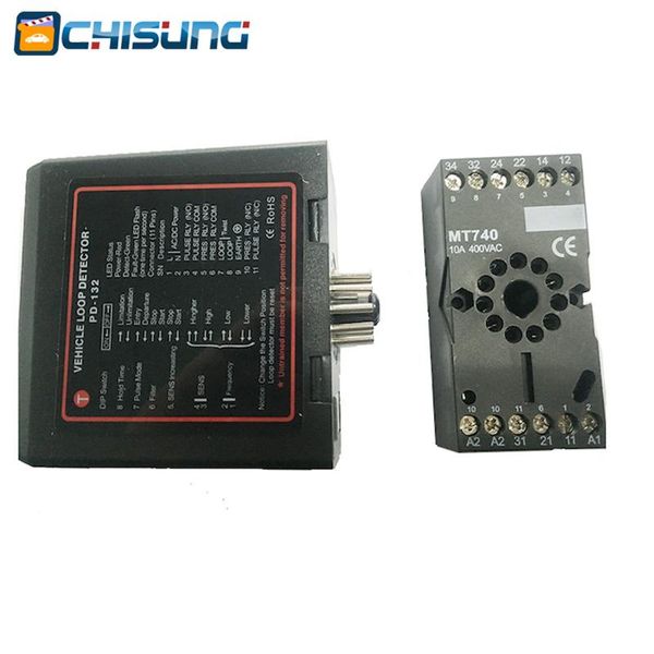 

single channel vehicle loop detector for vehicles detection pd132